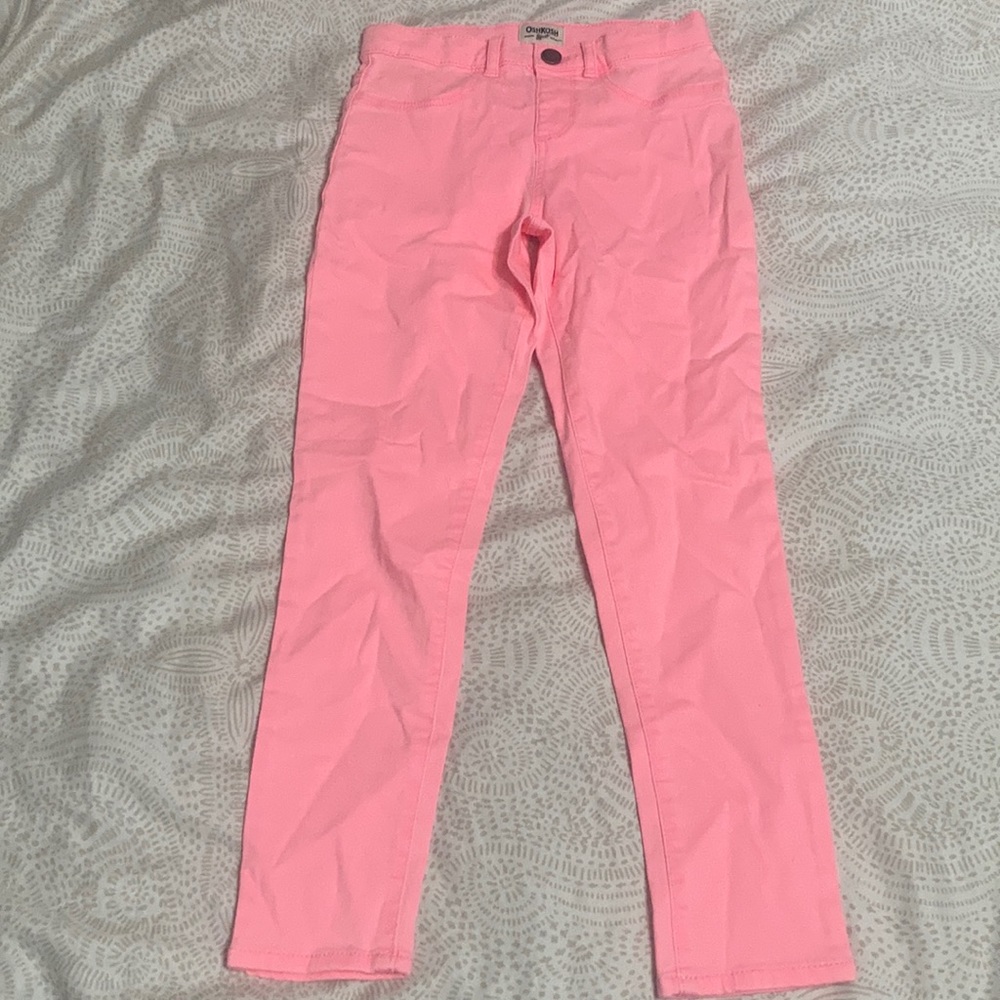 Osh Kosh Bright Pink Girls Jeggings